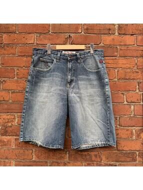 Vintage shady Jean shorts 00s 34